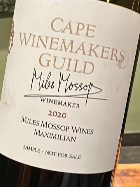 Cape Winemakers Guild Maximilian
