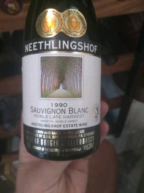Noble Late Harvest Sauvignon Blanc