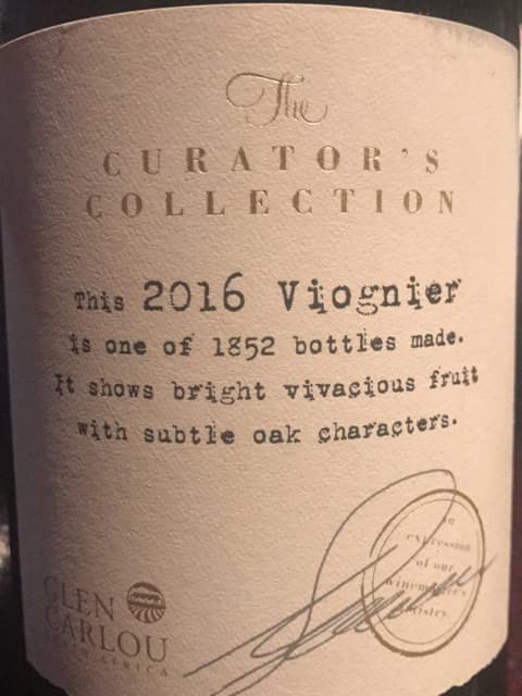 The Curator's Collection Viognier