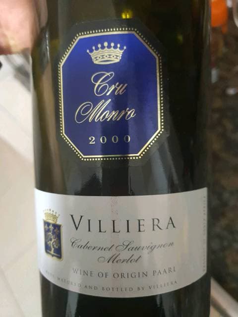 Cru Monro Cabernet Sauvignon - Merlot