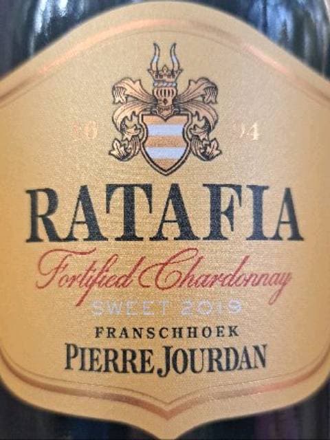 Pierre Jourdan Ratafia Fortified Chardonnay