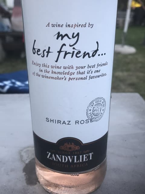 My Best Friend Shiraz Rosé