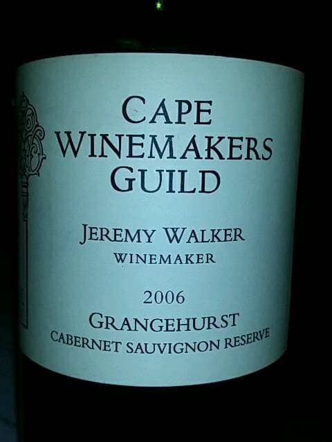 Cape Winemakers Guild Reserve Blend