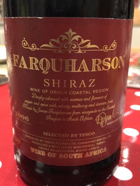 Farquharson Shiraz