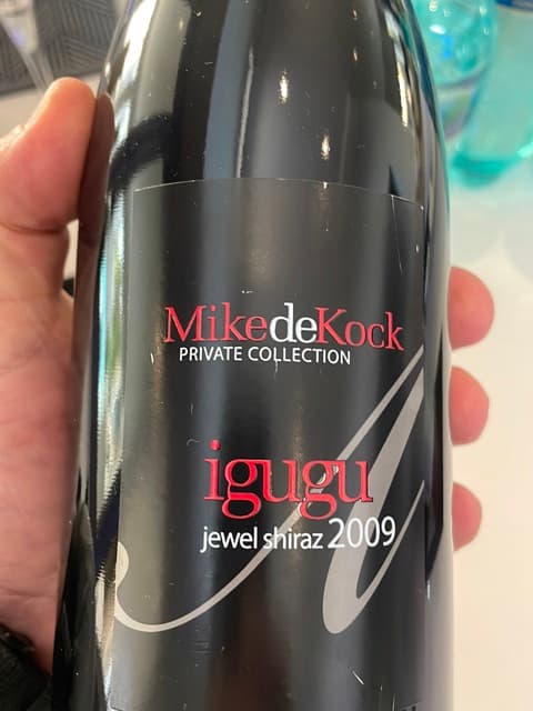 Mike de Kock Igugu Jewel Shiraz