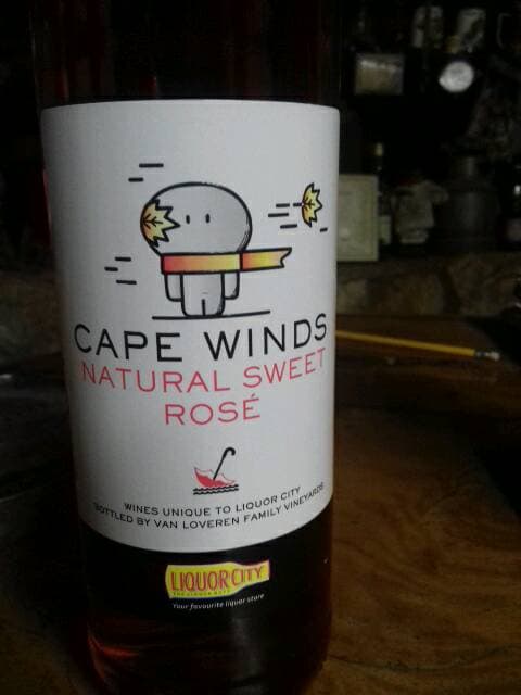 Cape Winds Natural Sweet Rosé