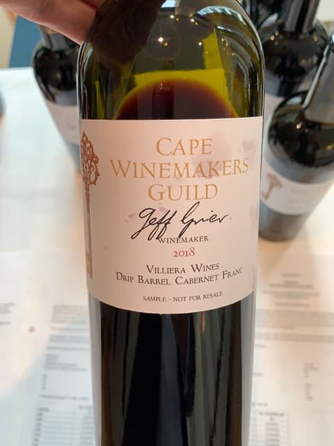 Cape Winemakers Guild Drip Barrel Cabernet Franc