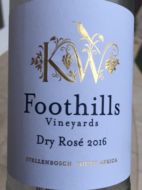Foothills Vineyards Dry Rosé