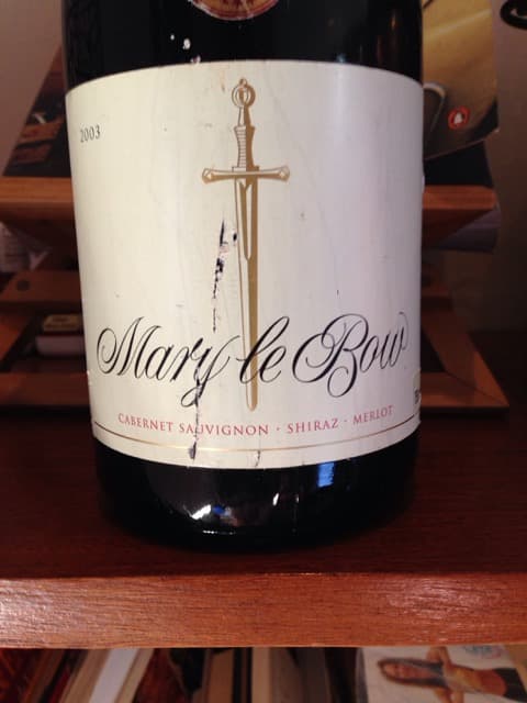 Mary Le Bow Cabernet Sauvignon - Merlot - Shiraz