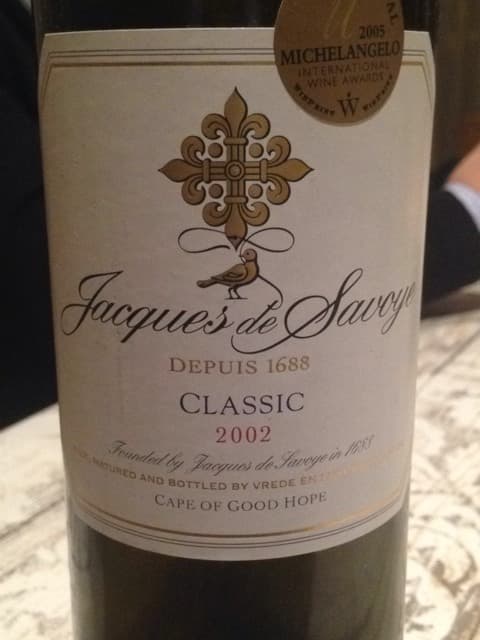 Jacques de Savoye Classic