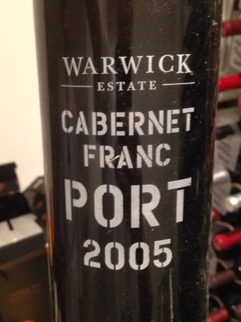 Cabernet Franc Port