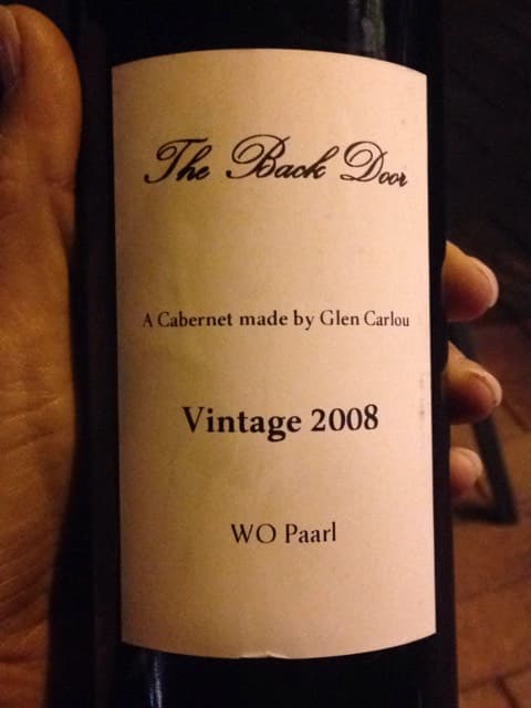 The Back Door Cabernet