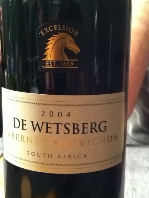 Cabernet Sauvignon De Wetsberg