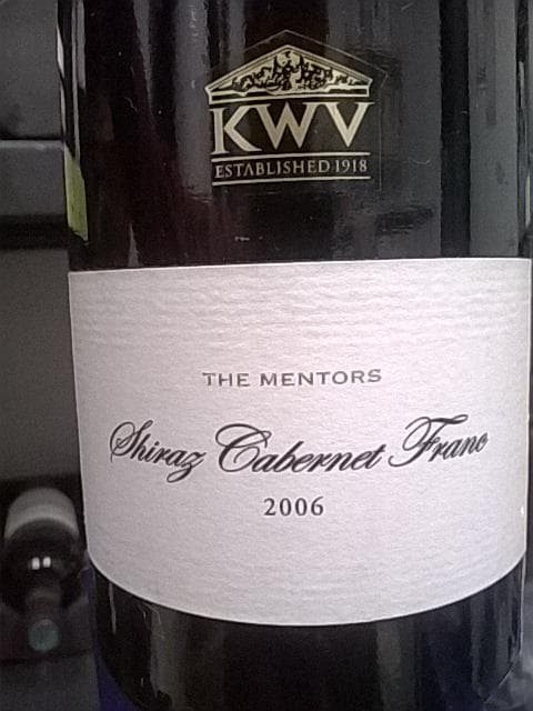 The Mentors Shiraz - Cabernet Franc