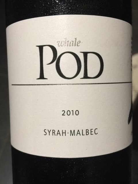 Whale Pod Syrah - Malbec