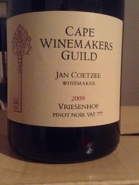 Cape Winemakers Guild Pinot Noir Vat 777