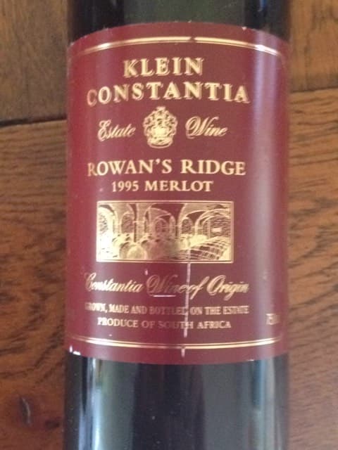 Rowan's Ridge Merlot