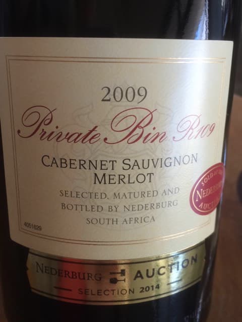 Private Bin R109 Cabernet Sauvignon - Merlot