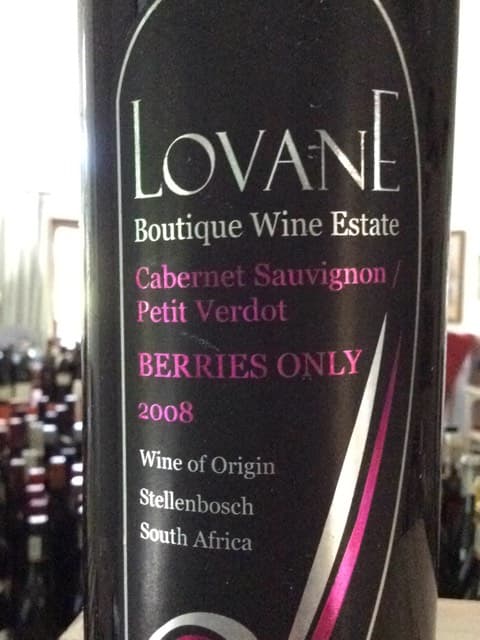 Berries Only Cabernet Sauvignon - Petit Verdot