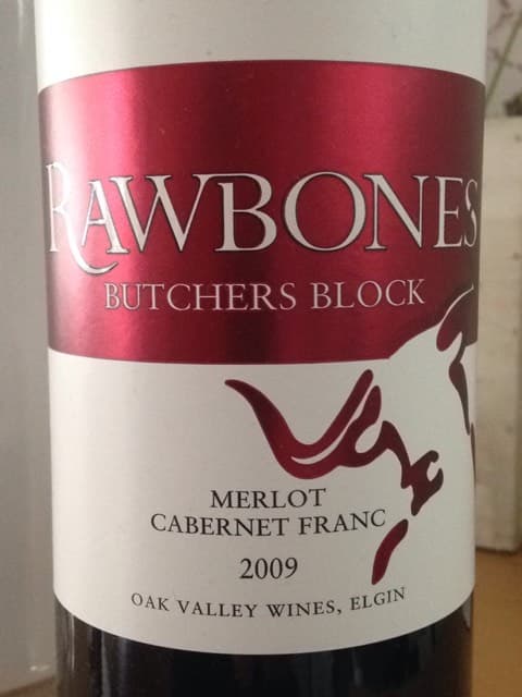 Rawbones Butchers Block Merlot Cabernet Franc