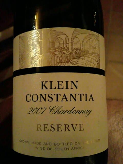 Reserve Chardonnay