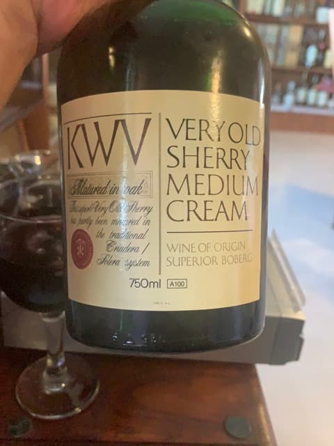 Very Old Sherry Medium Cream