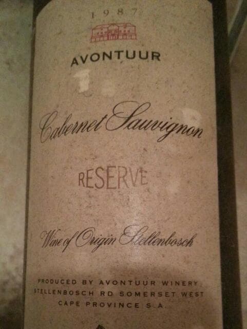 Reserve Cabernet Sauvignon