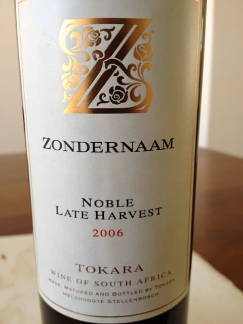 Noble Late Harvest Zondernaam