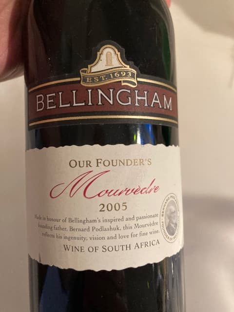 Our Founder's Mourvèdre