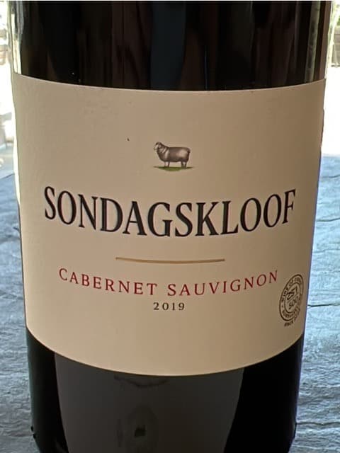 Sondagskloof Cabernet Sauvignon