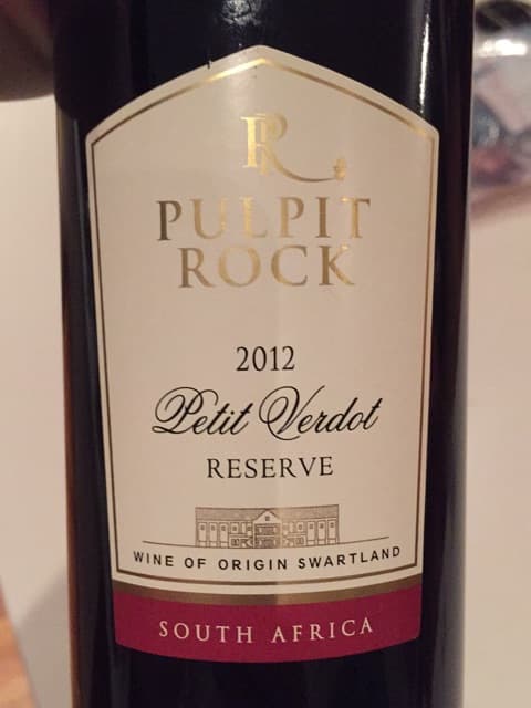 Reserve Petit Verdot