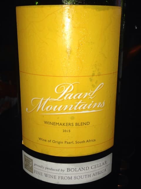 Paarl Mountains Winemakers Blend