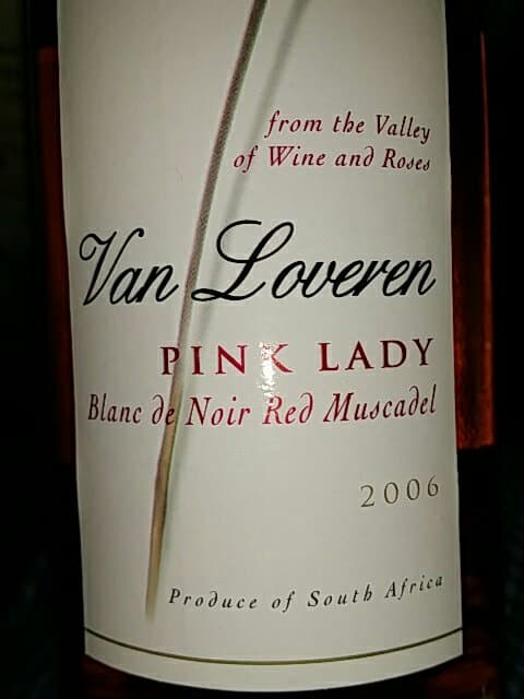 Pink Lady Blanc de Noir Red Muscadel