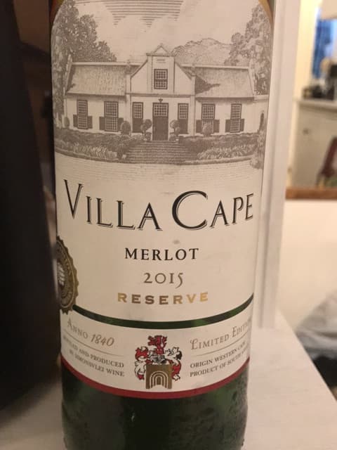Villa Cape Reserve Merlot