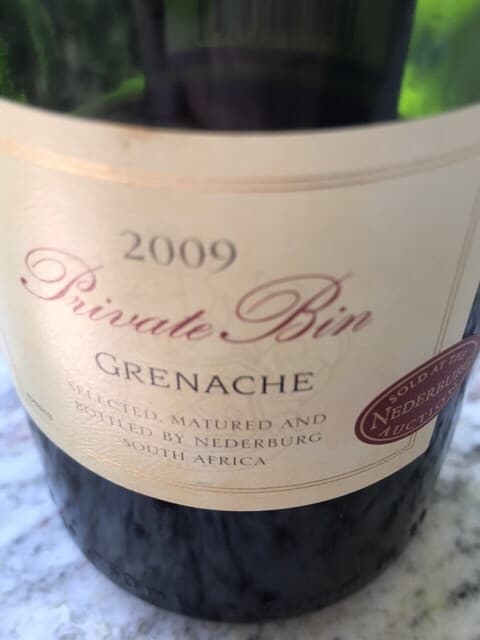 Private Bin Grenache