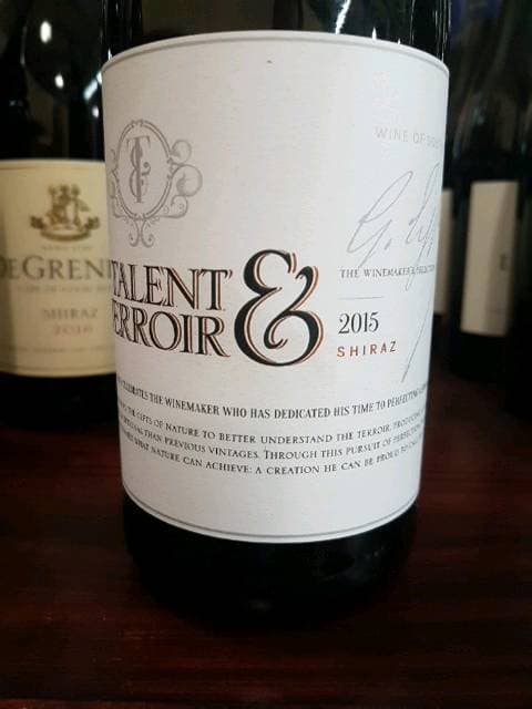 Talent & Terroir Shiraz