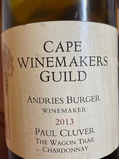 Cape Winemakers Guild The Wagon Trail Chardonnay