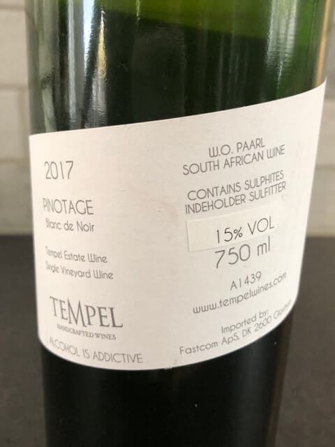 Pinotage Blanc de Noir