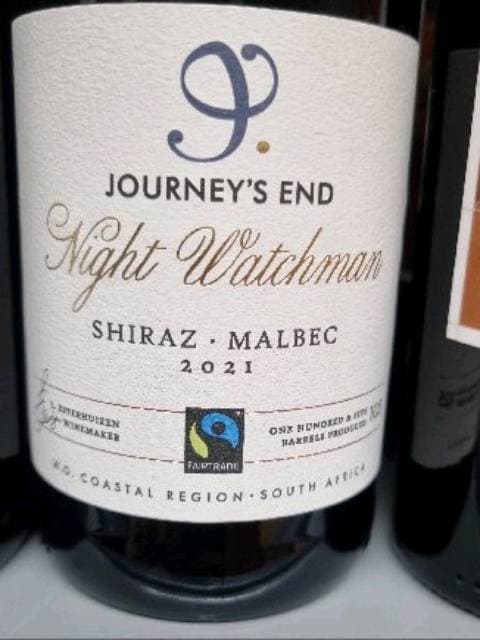 Night Watchman Shiraz - Malbec