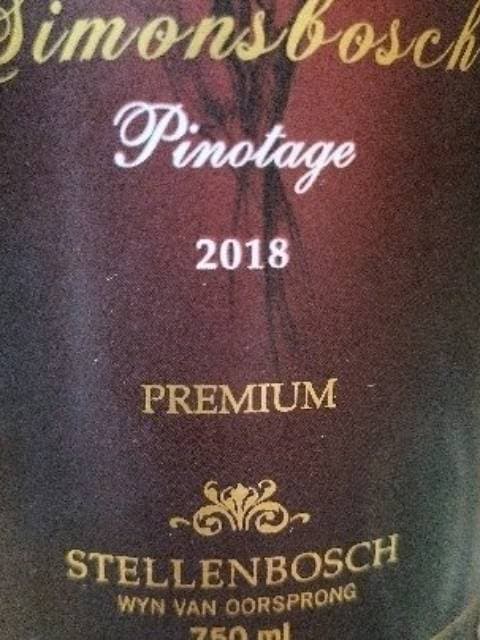 Simonsbosch Pinotage