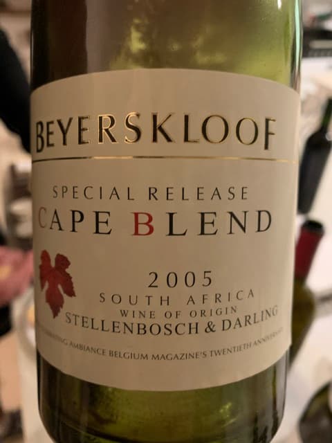 Special Reserve Cape Blend