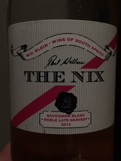 The Nix Sauvignon Blanc Noble Late Harvest