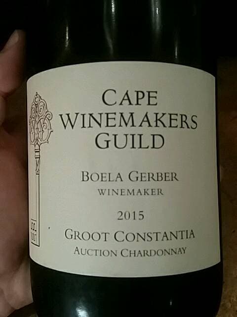 Cape Winemakers Guild Auction Chardonnay