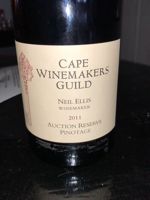 Cape Winemakers Guild Auction Reserve Pinotage