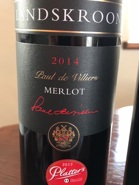 Paul de Villiers Merlot