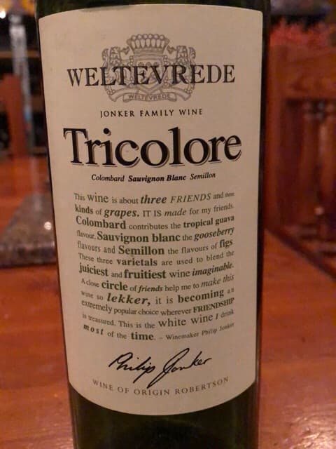 River's Edge Tricolore White