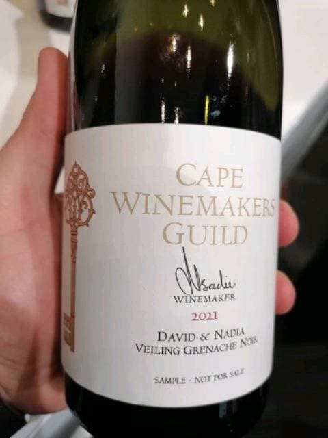 Cape Winemakers Guild Veiling Grenache Noir