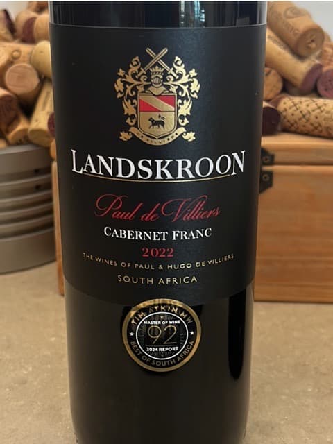 Paul de Villiers Cabernet Franc