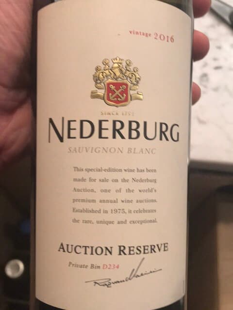 Auction Reserve Sauvignon Blanc