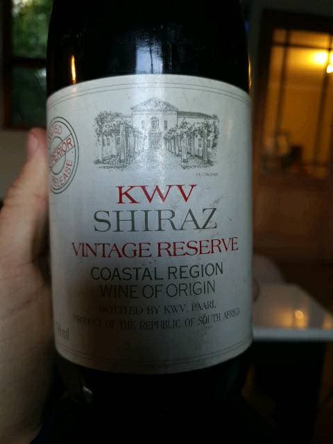Vintage Reserve Shiraz